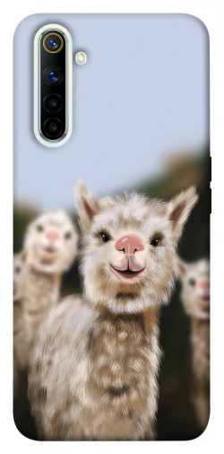 Чехол itsPrint Funny llamas для Realme 6