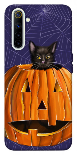 Чехол itsPrint Cat and pumpkin для Realme 6