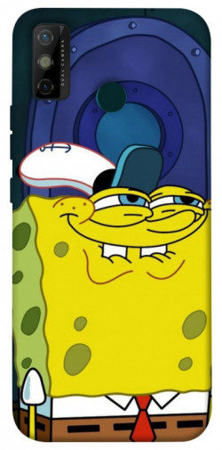 Чехол itsPrint Губка Боб для TECNO Spark 6 Go