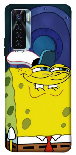 Чехол itsPrint Губка Боб для TECNO Camon 17 Pro