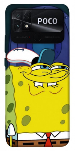 Чехол itsPrint Губка Боб для Xiaomi Poco C40