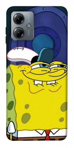 Чехол itsPrint Губка Боб для Motorola Moto G14