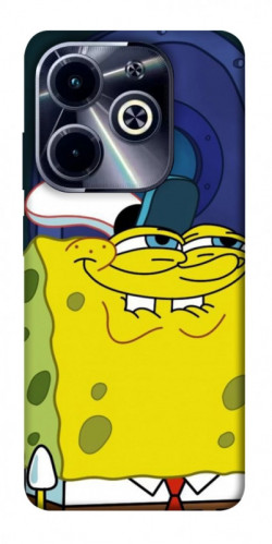 Чехол itsPrint Губка Боб для Infinix Hot 40i
