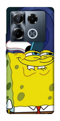 Чехол itsPrint Губка Боб для Infinix Note 40 Pro 4G