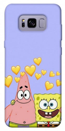 Чехол itsPrint Боб и Патрик для Samsung G955 Galaxy S8 Plus