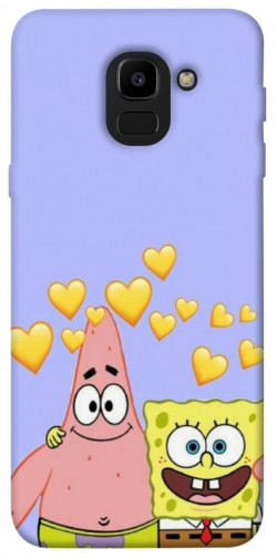 Чехол itsPrint Боб и Патрик для Samsung J600F Galaxy J6 (2018)