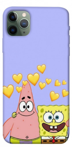 Чехол itsPrint Боб и Патрик для Apple iPhone 11 Pro Max (6.5")