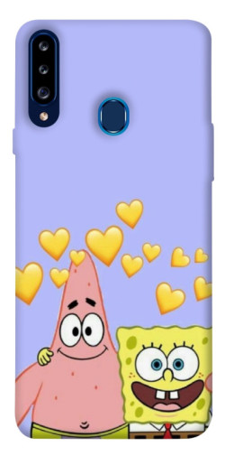 Чехол itsPrint Боб и Патрик для Samsung Galaxy A20s