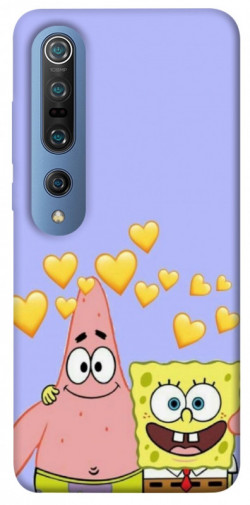 Чехол itsPrint Боб и Патрик для Xiaomi Mi 10 / Mi 10 Pro