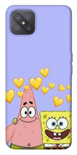 Чехол itsPrint Боб и Патрик для Oppo A92s