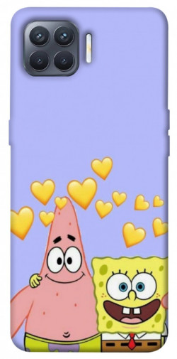 Чехол itsPrint Боб и Патрик для Oppo Reno 4 Lite