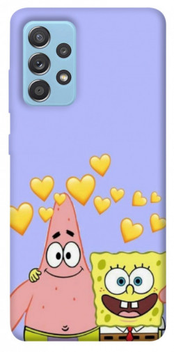 Чехол itsPrint Боб и Патрик для Samsung Galaxy A52 4G / A52 5G