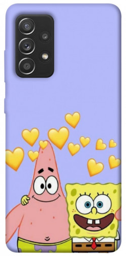 Чехол itsPrint Боб и Патрик для Samsung Galaxy A52 4G / A52 5G