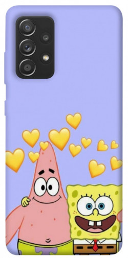 Чехол itsPrint Боб и Патрик для Samsung Galaxy A72 4G / A72 5G