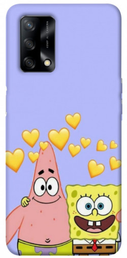Чехол itsPrint Боб и Патрик для Oppo A74 4G