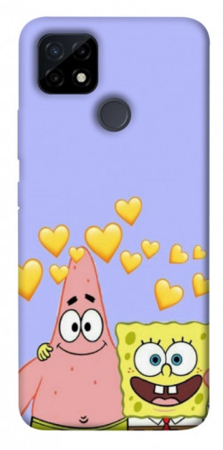 Чехол itsPrint Боб и Патрик для Realme C21Y