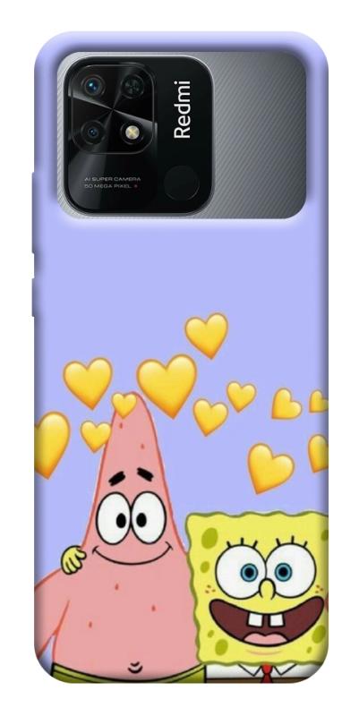 Чехол itsPrint Боб и Патрик для Xiaomi Redmi 10C, детские, купить оптом с доставкой