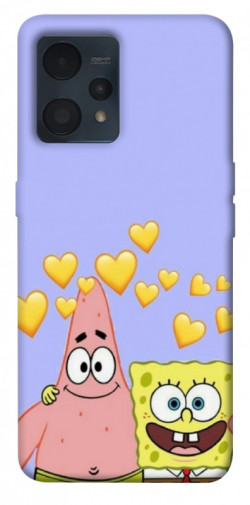 Чехол itsPrint Боб и Патрик для Realme 9 4G / 9 Pro+