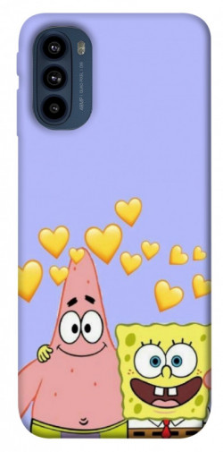 Чехол itsPrint Боб и Патрик для Motorola Moto G41