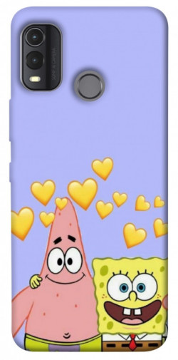 Чехол itsPrint Боб и Патрик для Nokia G11 Plus