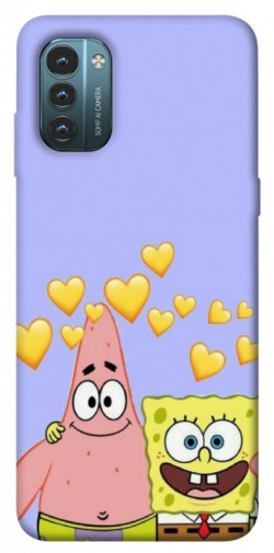 Чехол itsPrint Боб и Патрик для Nokia G21