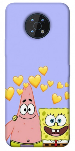 Чехол itsPrint Боб и Патрик для Nokia G50