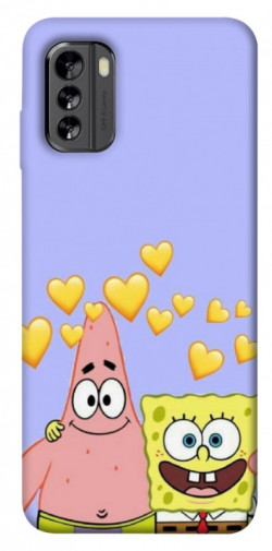 Чехол itsPrint Боб и Патрик для Nokia G60