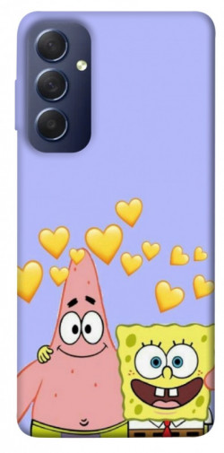 Чехол itsPrint Боб и Патрик для Samsung Galaxy M54 5G