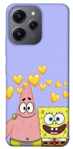 Чехол itsPrint Боб и Патрик для Xiaomi Redmi 12