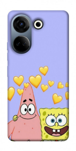 Чехол itsPrint Боб и Патрик для TECNO Camon 20 Pro (CK7n)