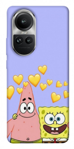 Чехол itsPrint Боб и Патрик для Oppo Reno 10