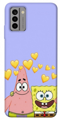 Чехол itsPrint Боб и Патрик для Nokia G22