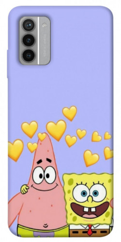 Чехол itsPrint Боб и Патрик для Nokia G42