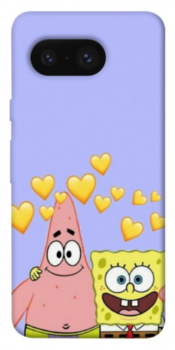 Чехол itsPrint Боб и Патрик для Google Pixel 8