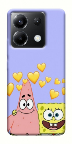 Чехол itsPrint Боб и Патрик для Xiaomi Poco X6