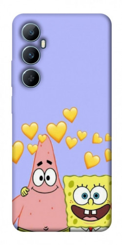 Чехол itsPrint Боб и Патрик для Realme C65 4G