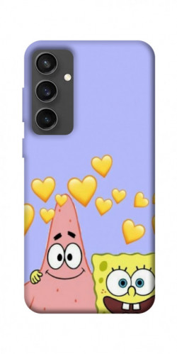 Чехол itsPrint Боб и Патрик для Samsung Galaxy S24 FE