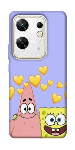 Чехол itsPrint Боб и Патрик для Infinix Zero 30 4G