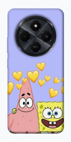 Чехол itsPrint Боб и Патрик для Xiaomi Redmi 14C / Poco C75