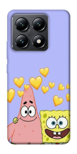 Чехол itsPrint Боб и Патрик для Xiaomi 14T