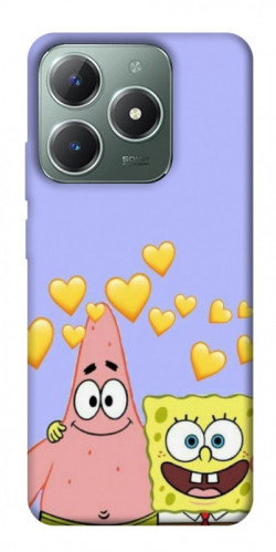 Чехол itsPrint Боб и Патрик для Realme C61 4G