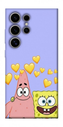 Чехол itsPrint Боб и Патрик для Samsung Galaxy S25 Ultra