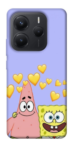 Чехол itsPrint Боб и Патрик для Xiaomi Redmi Note 14 5G