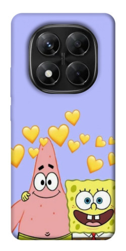 Чехол itsPrint Боб и Патрик для Xiaomi Redmi Note 14 Pro 5G