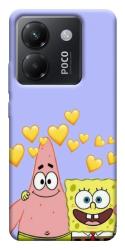 Чехол itsPrint Боб и Патрик для Xiaomi Poco M7 Pro 5G