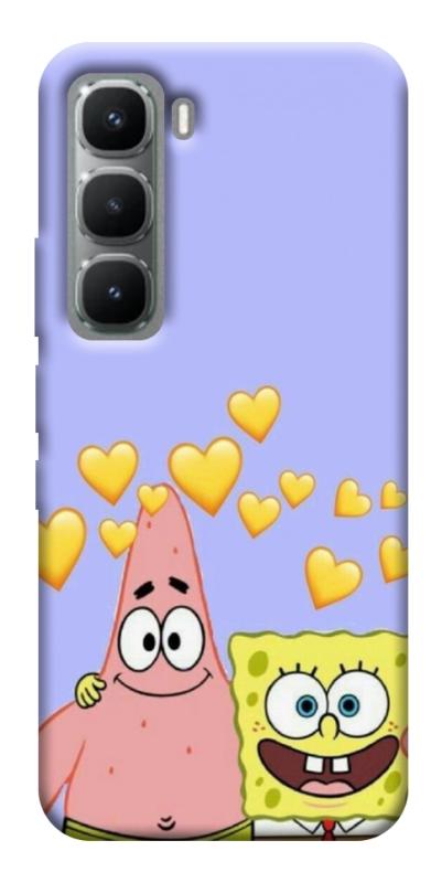Чехол itsPrint Боб и Патрик для Infinix Hot 60 Pro+, детские, купить оптом с доставкой