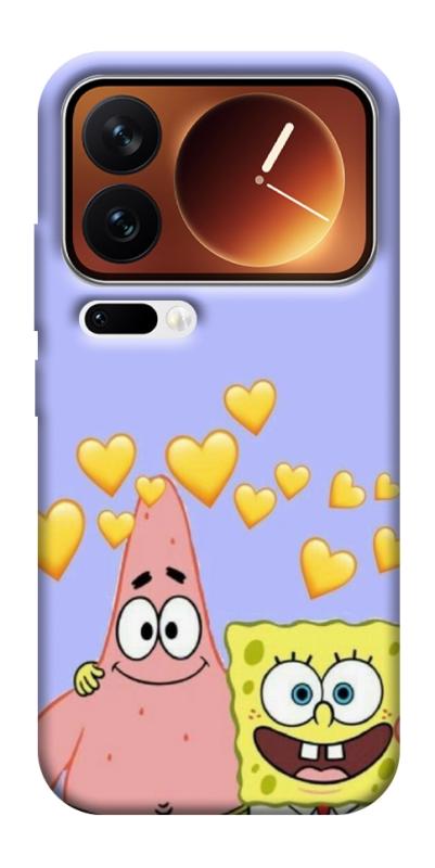 Чехол itsPrint Боб и Патрик для Xiaomi 17 Pro Max, детские, купить оптом с доставкой