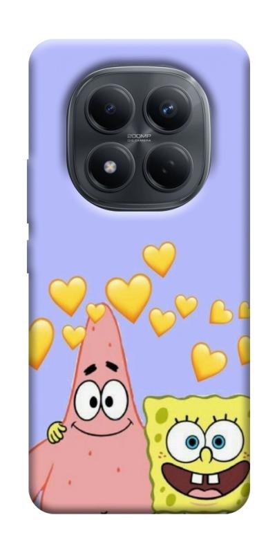 Чехол itsPrint Боб и Патрик для Xiaomi Redmi Note 15 Pro 4G, детские, купить оптом с доставкой