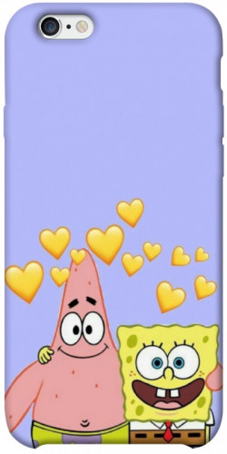 Чехол itsPrint Боб и Патрик для Apple iPhone 6/6s plus (5.5")