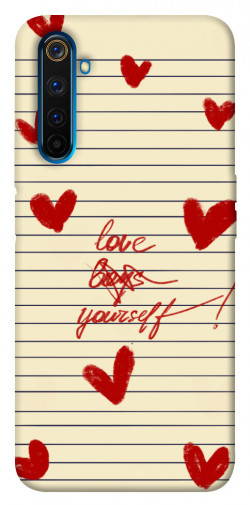 Чехол itsPrint Love yourself для Realme 6 Pro